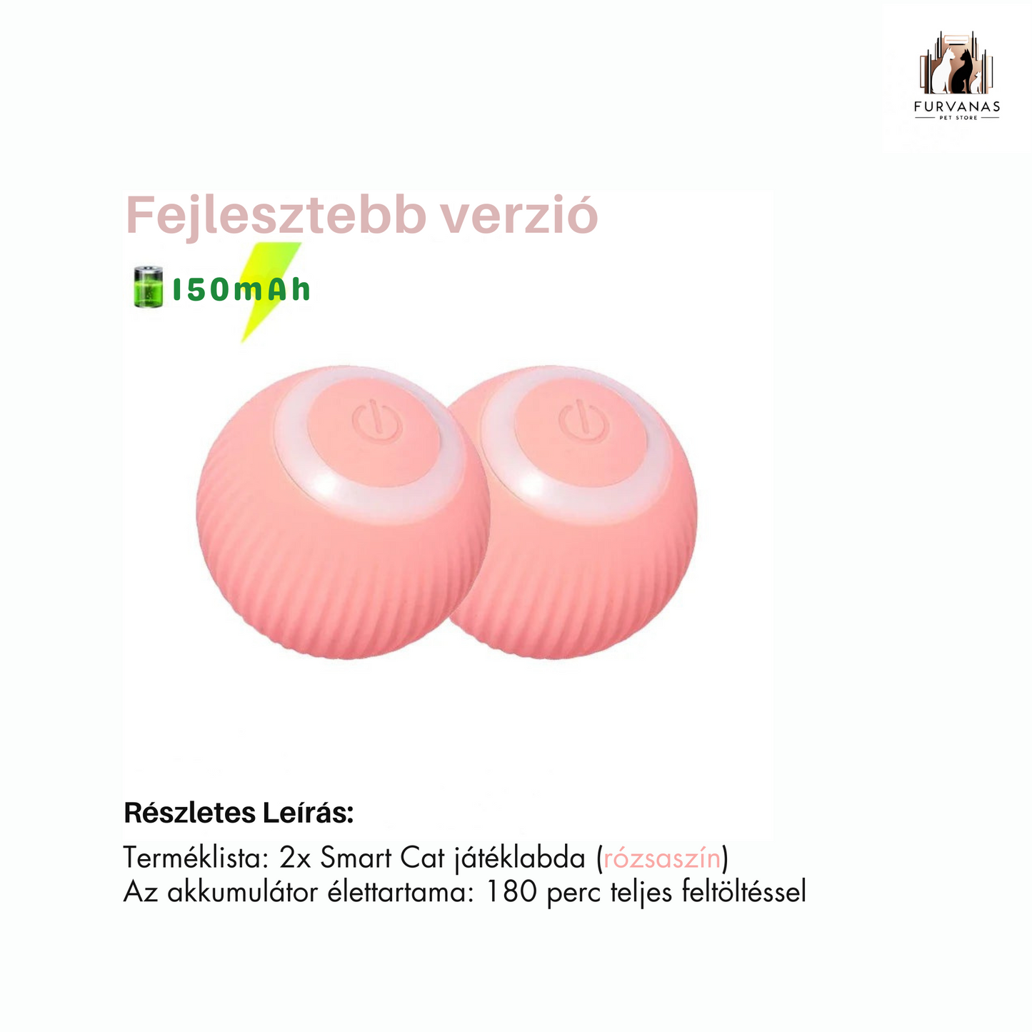 Interaktív Kisállat Játék Labda